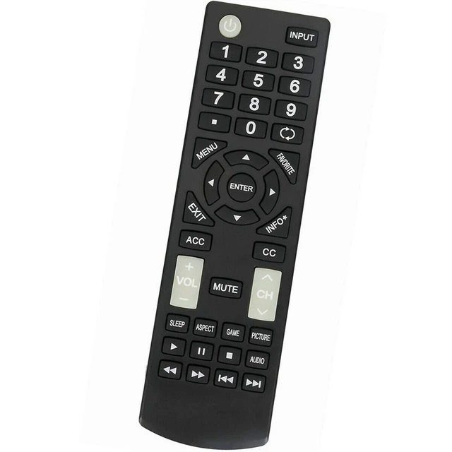 Alt view image 2 of 3 - Remote for Insignia TV NS-39D310NA19 NS-19D310NA19 NS-24D310NA19 NS-22D510NA19