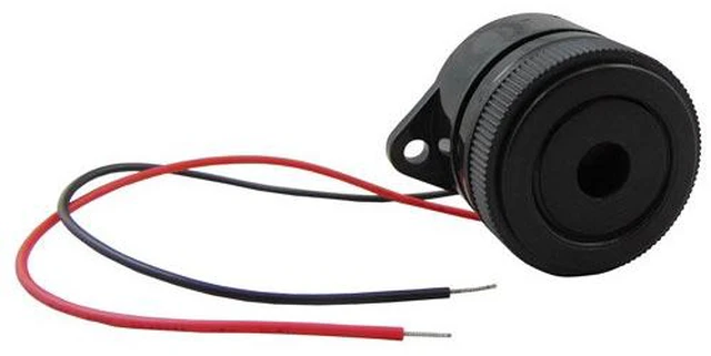 Main image of VIS-BZ-100 Piezo Buzzer for Access Control, Door Alert, 90 dB ABS Housing, 12V DC, 20 mA Draw, Buzz-In and Intercom Systems, Low Power Consumption, 1.17 in Diameter