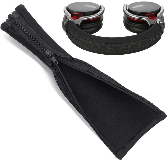 Main image of MDR-1A Headband Cover, Replacement Top Headband Protector Pad Cushion Cover Repair Parts Compatible for Sony MDR-1R 1RNC 1RBT MDR-1A 1ADAC 1ABT Headphones (Black)