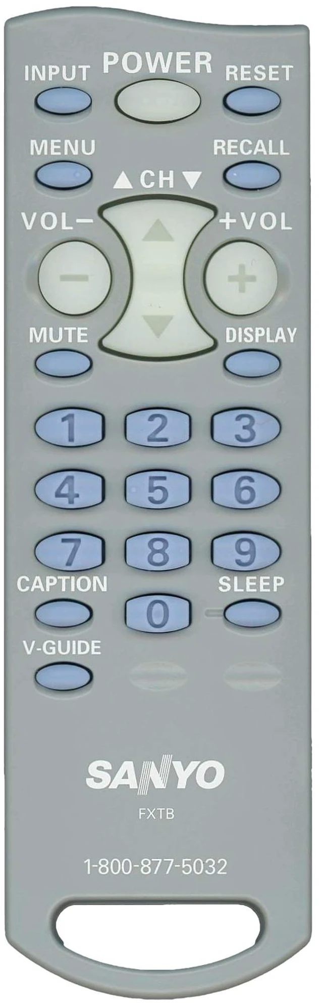 Main image of Original FXTB LCD TV Remote Control for Models AVM2751, AVM2751S, CLT-1554, CLT2054, DS19310, SLT1554