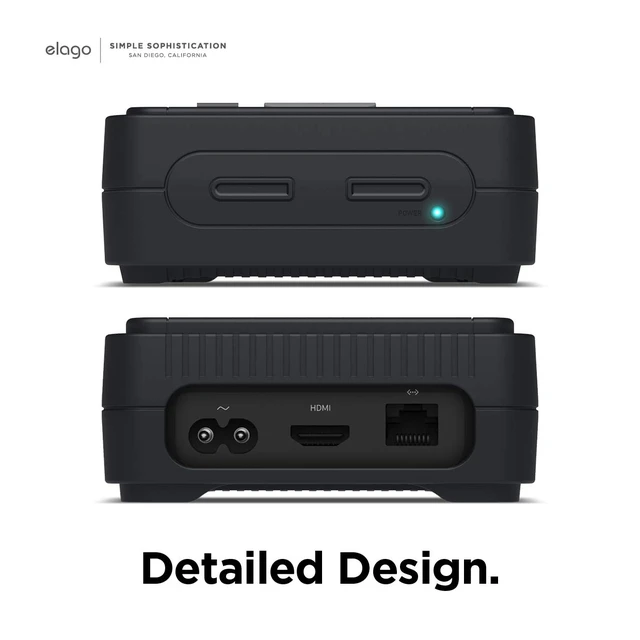 Alt view image 4 of 7 - T4 Case for Apple TV 4K & HD for All Apple TV Models (2021 & Earlier) (Black)