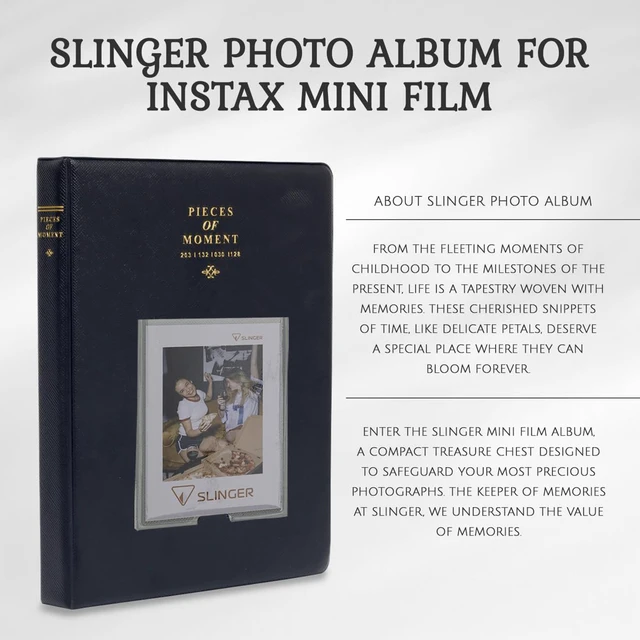 Alt view image 5 of 7 - Instax Mini Instant Film Variety Value Pack, 20 Exposures, 2-Pack, Bundle with Slinger Photo Album