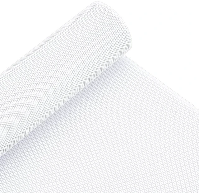 Main image of 78.7x11.8 Inch PC Dust Filter Roll, White PVC Dustproof Mesh Filter Cover Fan Grills for Computer Chassis Speakers, Hole:1.5mm