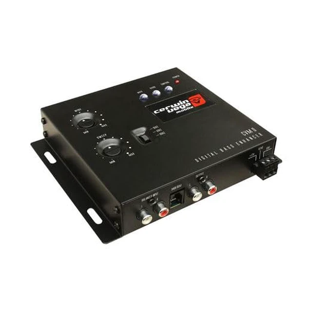Alt view image 4 of 5 - Vega Series Digital Bass Enhancer Car Audio System Accessory for Deep Bass Includes Dash Remote Control Bass Knob (CVM0)