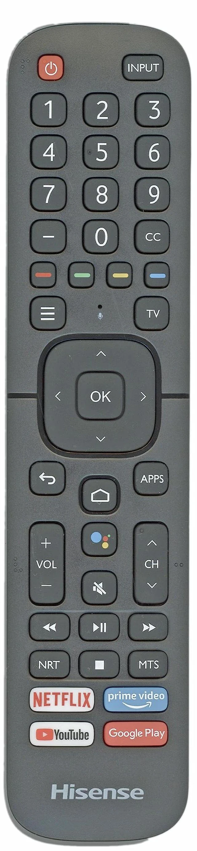 Main image of ERF2K60H Remote Control for Hisense ERF2K60H ERF2A60 2020 Android with Voice Smart 4K TVs