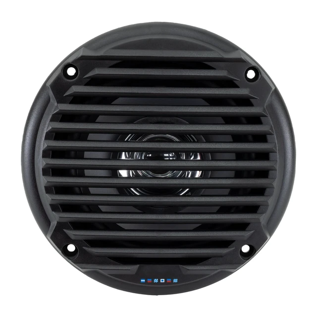 Alt view image 2 of 7 - 6.5" RV Marine Speakers, Coaxial, Pair, Black (2 Pack)