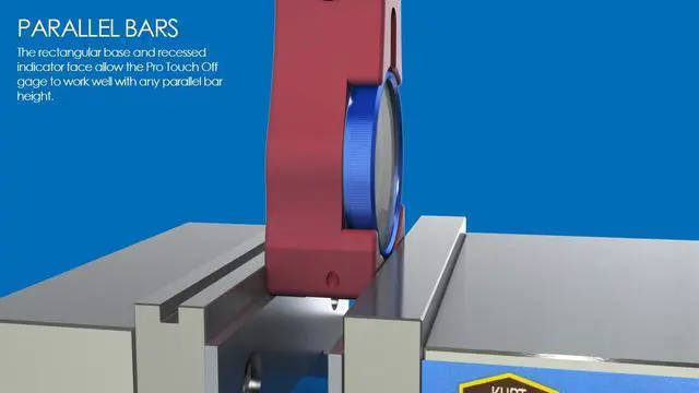Alt view image 4 of 6 - 04-000 Pro Touch Off Gage CNC Milling Machine Z Axis Tool Setter, 4" Offset, Large 2.2" Dial, Hardened Stainless Contact Face, HighAccuracy 0.0002" Repeatability, Padded Case