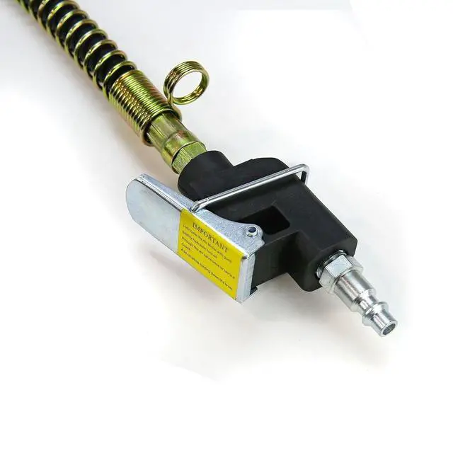 Alt view image 6 of 6 - Heavy Duty 22 Ton Floor Jack Hydraulic Air Axle Bottle Jack Service w/Extension Saddle Set Wheels