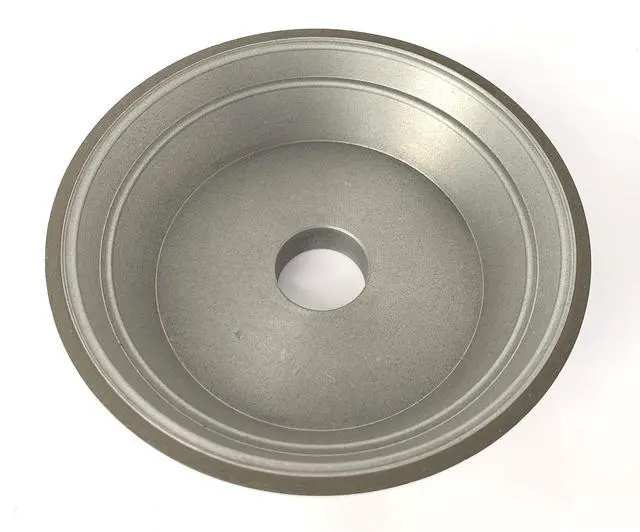 Alt view image 2 of 6 - WVN Six-Inch CBN Flywheel Grinding Wheels - Arbor Size 1-1/4" - Various Types (CBN Graphite)