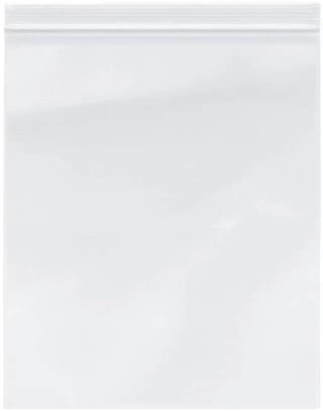 Main image of 10" x 12" (Case of 1,000), 4 Mil Heavy Duty Zipper Reclosable Plastic Bags