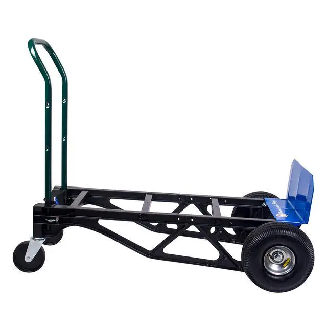 Alt view image 5 of 6 - 700 lb Capacity Ultra Lightweight Super Strong Nylon Convertible Hand Truck & Dolly