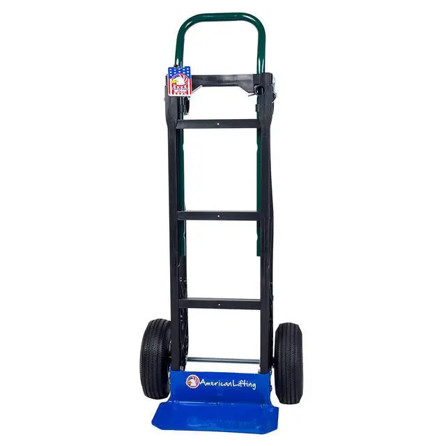 Alt view image 6 of 6 - 700 lb Capacity Ultra Lightweight Super Strong Nylon Convertible Hand Truck & Dolly