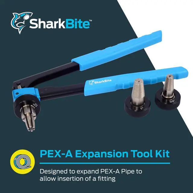 Alt view image 2 of 6 - PEX-A Expansion Tool Kit, Includes 1/2 inch, 3/4 inch, and 1 inch Expansion Heads, Auto-Rotating Expansion Tool, Lubricant and Carrying Case
