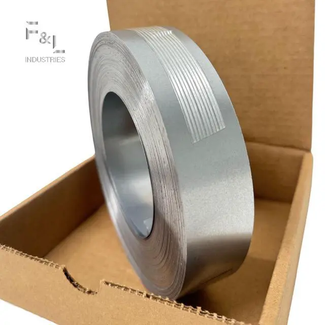 Alt view image 3 of 6 - F&L 710-003 Heavy-Duty Metal Strap 26 Gauge Galvanized Steel, 1-1/2" x 100 ft, Duct Strap, Pipe Strap Durable & Flexible for HVAC, Construction, Plumbing & Electrical Use (5 Pack)