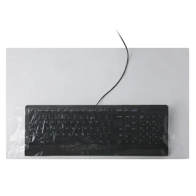 Alt view image 6 of 6 - 2500 Pcs Disposable Keyboard Sleeves, 22"x13.78" Waterproof Universal Plastic Keyboard Protector for Medical, Dental, Office & Lab Keyboard, 10 Boxes