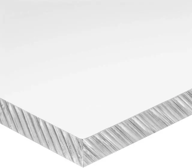 Main image of Clear Polycarbonate Plastic Sheet - 1/4"T x 48"W x 48"L Partition, Divider, Shatter Proof, Industrial, Easy to Machine