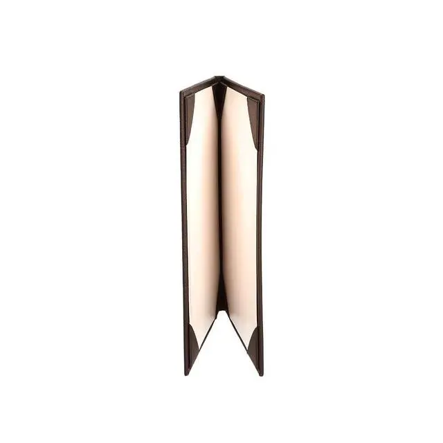 Alt view image 2 of 5 - s Made of Premium Faux Leather (10-Pack) - 8.5" X 11" - 2 Views - Brown