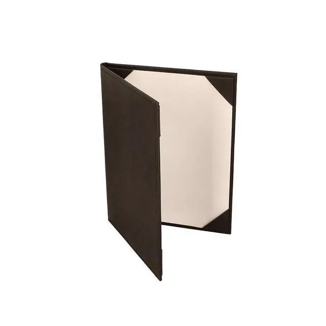 Alt view image 5 of 5 - s Made of Premium Faux Leather (10-Pack) - 8.5" X 11" - 2 Views - Brown