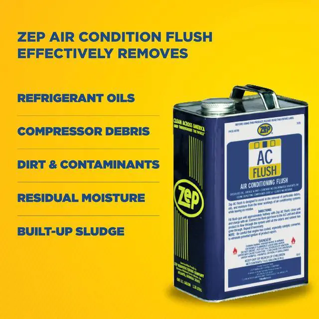 Alt view image 5 of 6 - Air Conditioning Flush - 1 Gallon (Case of 4) - FOR WORKPLACE and INDUSTRIAL USE ONLY