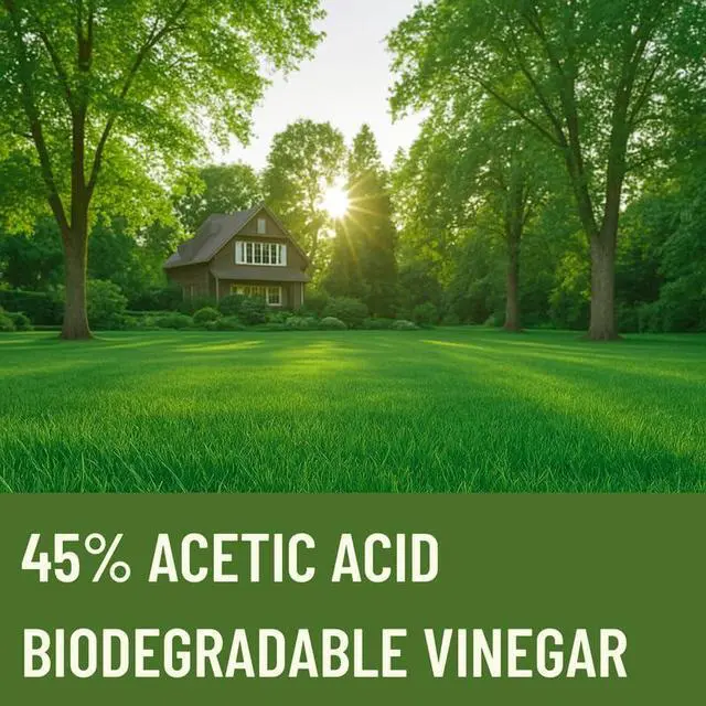 Alt view image 2 of 5 - 45% Vinegar Concentrated | White Vinegar for Cleaning and Garden | Home, and Outdoor Pure | Max Performance 9X Power | with Instructions (16 Gallons/ 2048 fl oz)