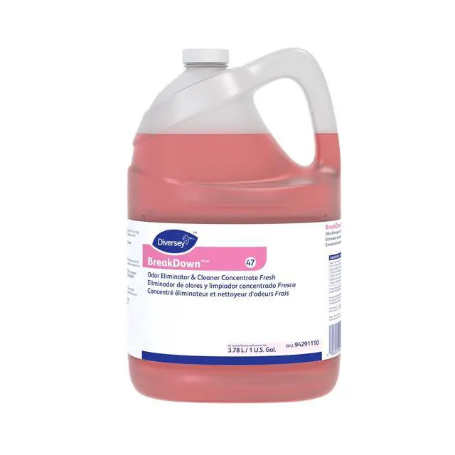 Alt view image 2 of 6 - BreakDown Odor Eliminator & Cleaner Conc, Fresh, 1 gal, 4 Pack