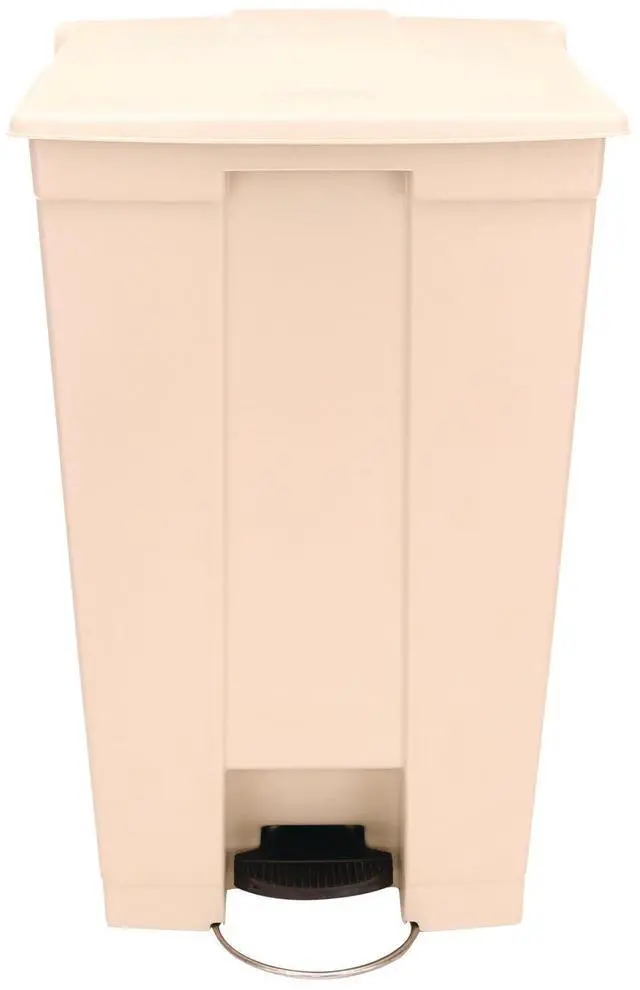Main image of Legacy Step-On Plastic Trash Can/Container, 23-Gallon, Beige, Hands-Free Garbage Can for Medical Waste in Hospitals/Lab/Emergency/Patient Rooms