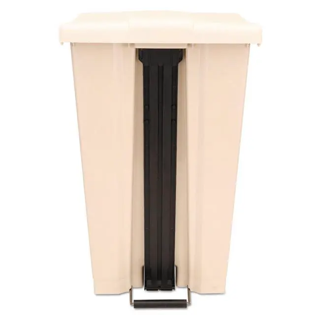 Alt view image 3 of 4 - Legacy Step-On Plastic Trash Can/Container, 23-Gallon, Beige, Hands-Free Garbage Can for Medical Waste in Hospitals/Lab/Emergency/Patient Rooms