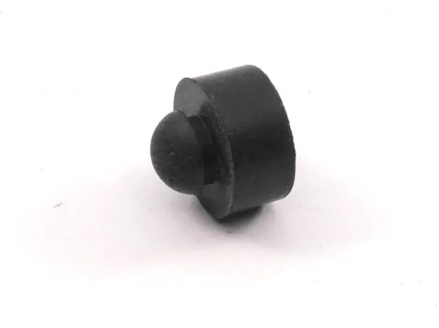 Main image of Push-In Rubber Bumper Tight-Grip Stem Fits 1/4" Hole 1/2" Diameter 1/4" Height For Use in 1/16" Panel Thickness (500)