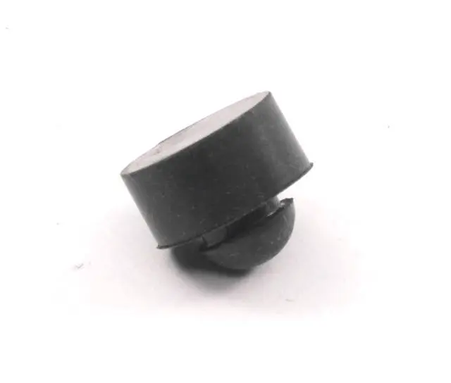 Alt view image 3 of 6 - Push-In Rubber Bumper Tight-Grip Stem Fits 1/4" Hole 1/2" Diameter 1/4" Height For Use in 1/16" Panel Thickness (500)