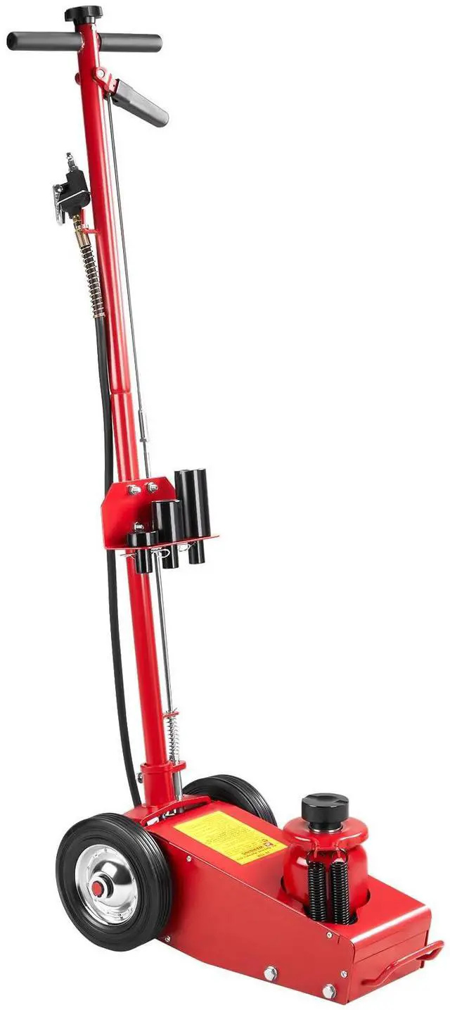 Main image of 22 Ton Air Hydraulic Floor Jack Quick Lift Air-Operated Axle Bottle Jack HD Truck Lift Jacks Service Repair Lifting Tool for Garages Repair Shops 44000lbs Capacity Red