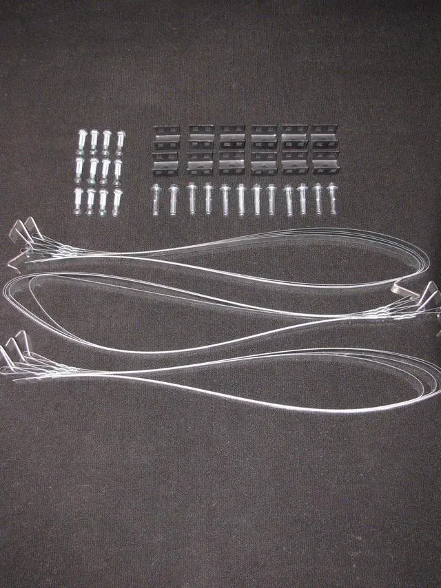 Main image of Mobile Home Parts Set of 12 Dry Concrete Anchors Tie Down Straps and Bolts