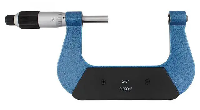 Alt view image 4 of 6 - Screw Thread Micrometer, 2-3", S916-C752 | 4 Anvil Sets: 24-14, 13-9, 8-5, 4.5-3.5 TPI, 0.001" Resolution, ±0.00016" Accuracy