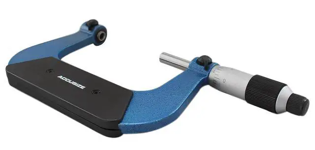Alt view image 6 of 6 - Screw Thread Micrometer, 2-3", S916-C752 | 4 Anvil Sets: 24-14, 13-9, 8-5, 4.5-3.5 TPI, 0.001" Resolution, ±0.00016" Accuracy