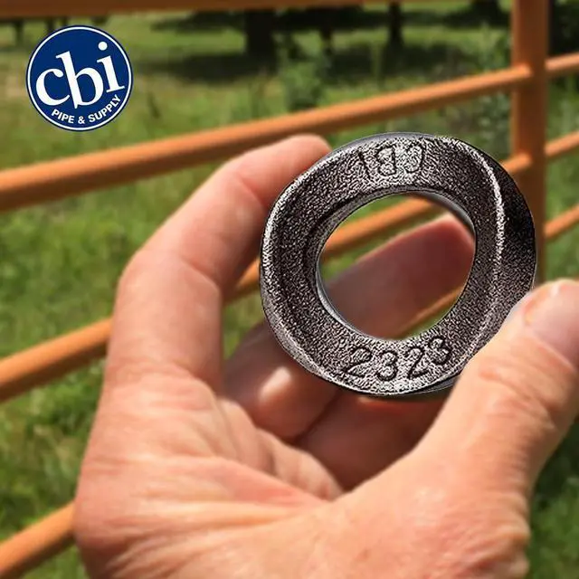 Alt view image 2 of 6 - & Supply Tool Division Pipe Fence Weldable Saddle Cap - Versatile & Durable Solution for Pipe Fencing Applications - Saddle Cap Designed to Fit Pipes Range of 2 3/8" to 2 3/8" (50 Pack)