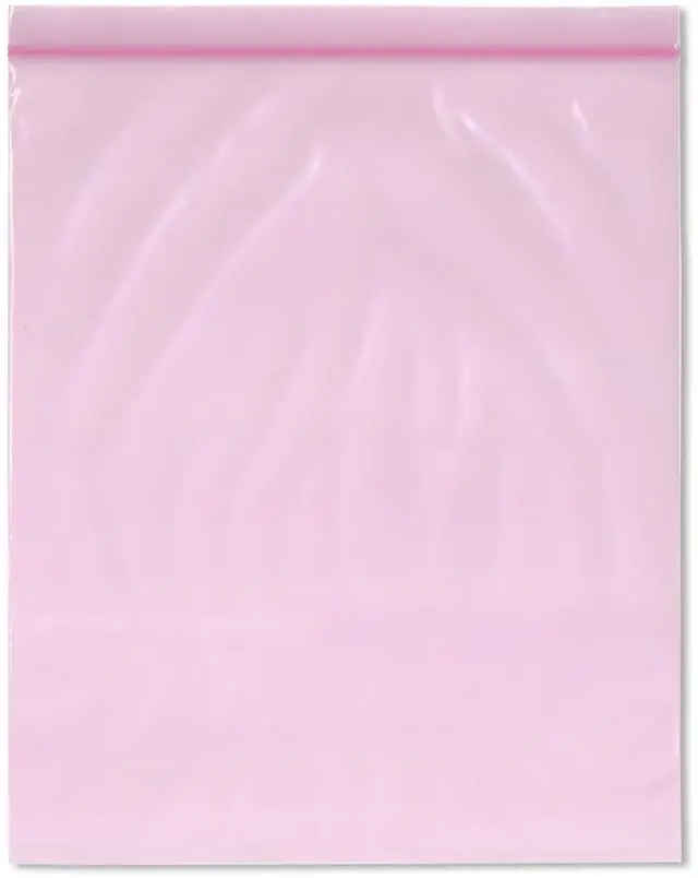 Main image of 10" x 12" (Case of 1,000), 4 Mil Heavy Duty Anti-Static Zipper Reclosable Plastic Bags