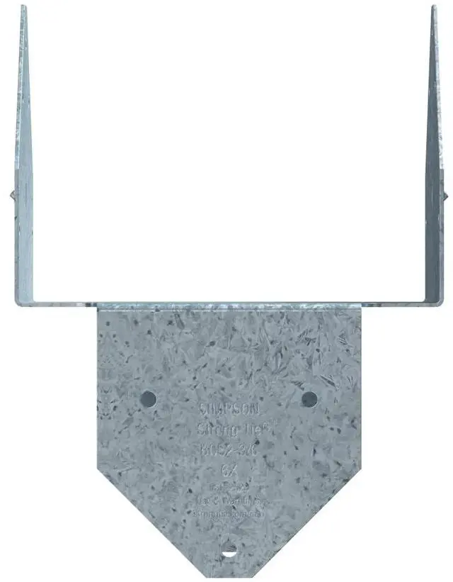 Main image of BCS2-3/6Z BCS ZMAX Galvanized Post Cap for Triple 2X Beam, 6X Post (Pack of 10)