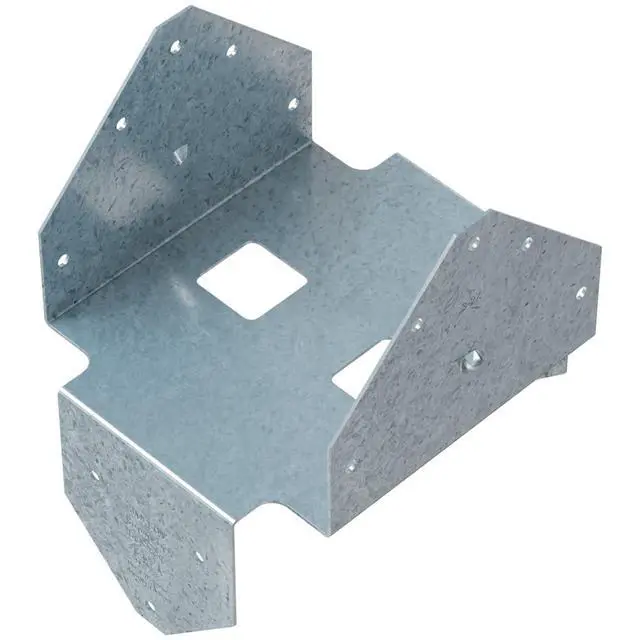 Alt view image 4 of 6 - BCS2-3/6Z BCS ZMAX Galvanized Post Cap for Triple 2X Beam, 6X Post (Pack of 10)