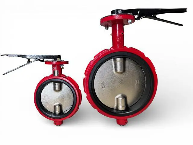 Alt view image 5 of 6 - 5" Butterfly Valve, Wafer, 200 Psi, Ductile Iron Body, Square Stem 5/8"