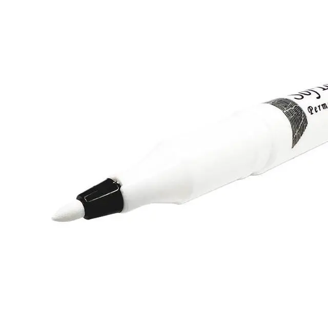 Alt view image 3 of 6 - Surgical Skin Marker for Tattoo PMU Procedure Mark Brow Lip Areola Scalp Advanced Permanent Makeup Shape design. Premium Beginners & professionals micropigmentation tools (50 Pack, white)