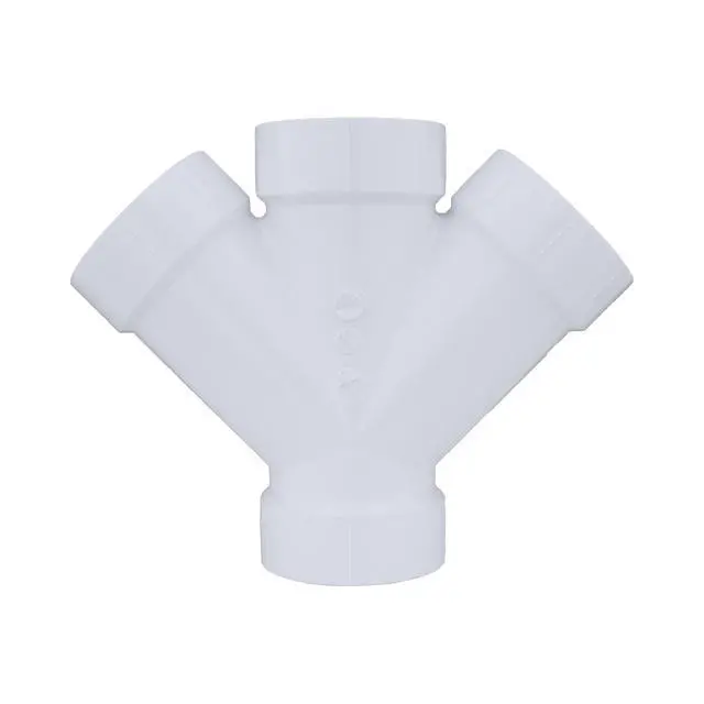 Alt view image 5 of 6 - 4 DWV Double WYE DWV (Drain, Waste and Vent) (5 Unit Box)