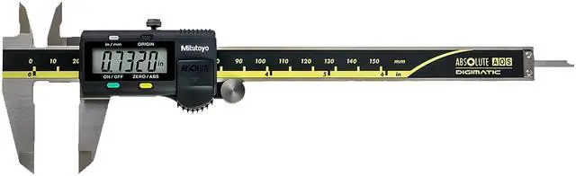 Main image of Mito_tuyo Caliper High-Precision Absolute AOS Encoder,.0005/0.01 mm Resolution, Imperial/Metric Conversion, Durable Stainless Steel Construction (6 Inch (0 to 150mm))