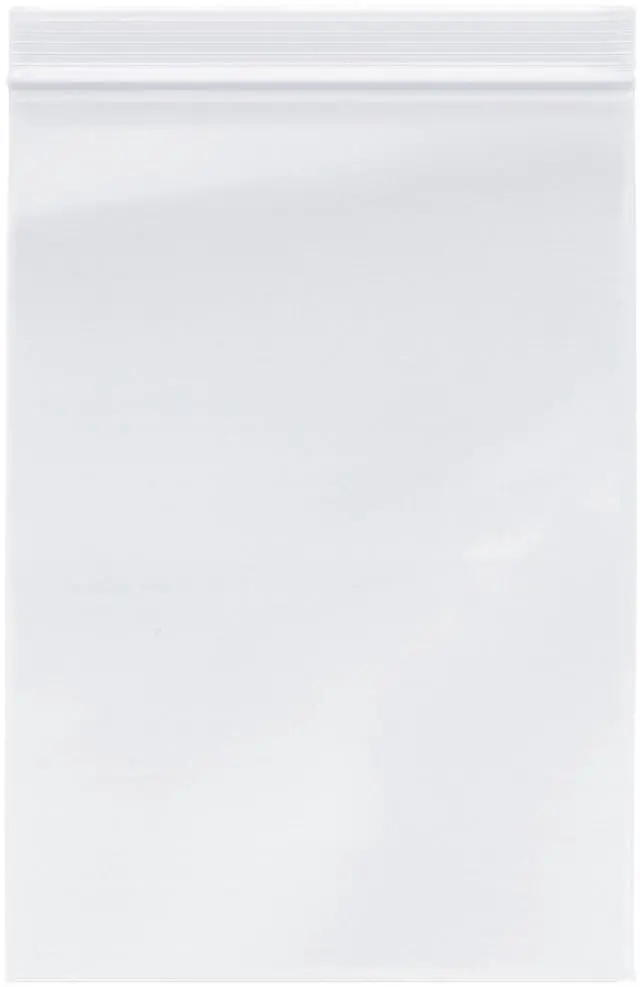 Main image of 7" x 10" (Case of 2,000), 2 Mil Zipper Reclosable Plastic Bags