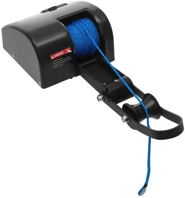 Main image of 35lb/45lb Boat Electric Anchor Winch, 12V Saltwater Marine Anchor Windlass System, Boat Anchor Winch with Remote Control, 100ft Anchor Rope, Heavy Duty Towing Winches for 24ft Boats