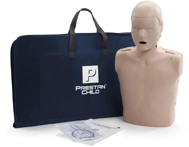 Main image of Child CPR-AED Training Manikin with CPR Monitor Medium Skin