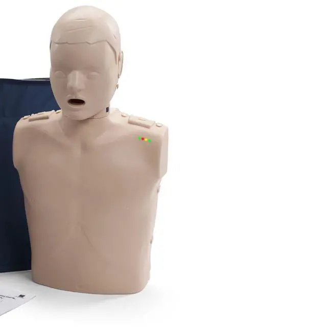 Alt view image 2 of 3 - Child CPR-AED Training Manikin with CPR Monitor Medium Skin