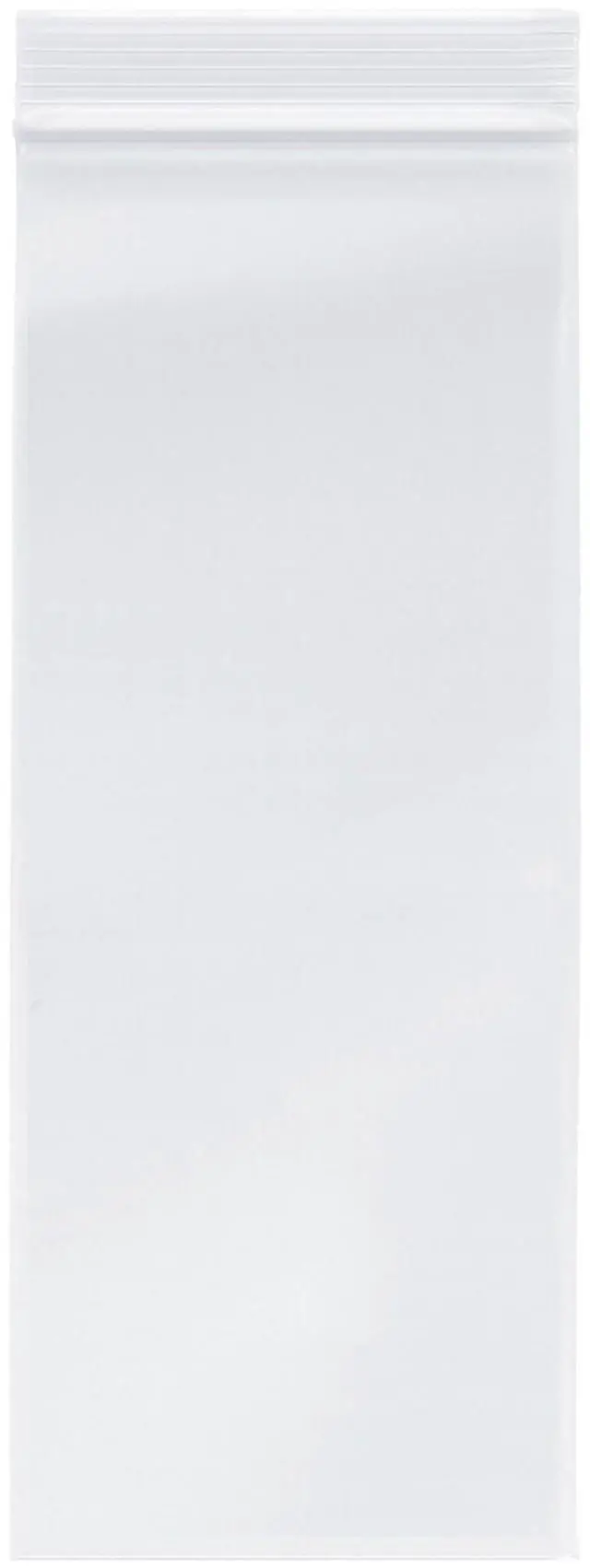 Main image of 4" x 10" (Case of 4,000), 2 Mil Zipper Reclosable Plastic Bags