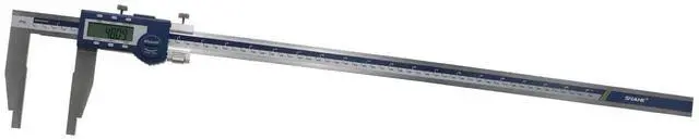 Main image of Electronic Digital Caliper with 0-24"/600mm,0.0005"/(0.01mm) Resolution,+/-0.002" (0.05mm) Accuracy,Inch/Metric, Stainless Steel Jaws