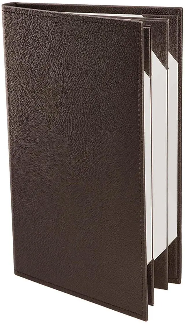 Main image of s Made of Premium Faux Leather (10-Pack) - 8.5" X 14" (Brown, 6 Views)