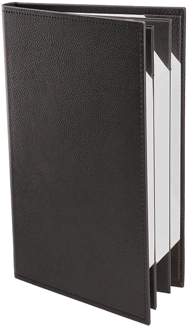 Main image of s Made of Premium Faux Leather (10-Pack) - 8.5" X 14" (Black, 6 Views)