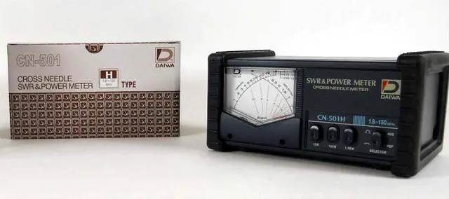 Alt view image 2 of 4 - CN501H HF/VHF CrossNeedle SWR & Power Meter, 1.8150 MHz, 15/150/1.5 kW Forward Power Ranges, SO239 Connectors